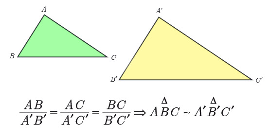 اثبات مثلث های متشابه
