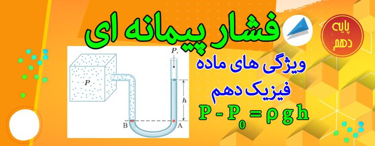 فرمول فشار پیمانه ای